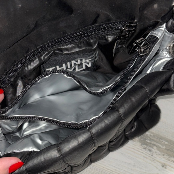 THINK ROYLN Black Quilted Shoulder Bag - Picture 7 of 11